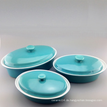 Farbe angepasst Keramik Backformen (Set)